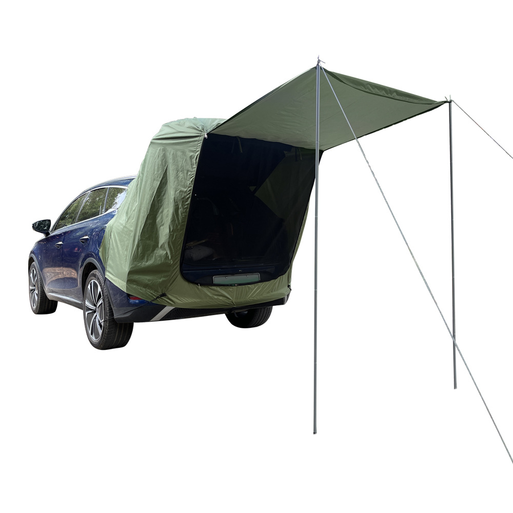 Outdoor Camping Car Tail Tent - خيمة خارجية مقاومة للمطر لسقف السيارة