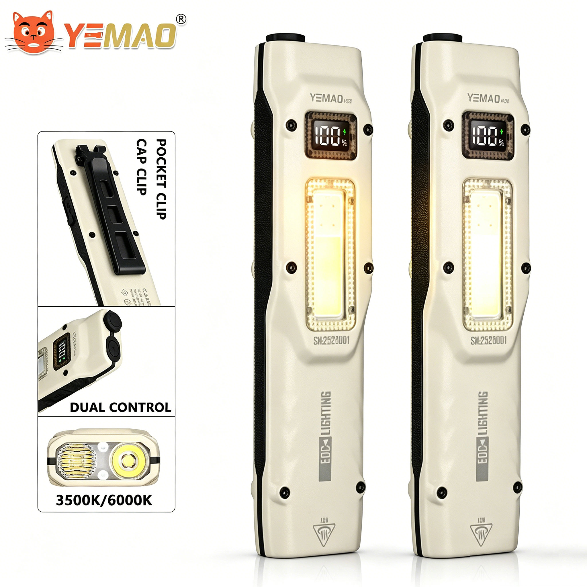 Outdoor Camping Accessories - المحمولة 880LM YEMAO M28 رقيقة جدا