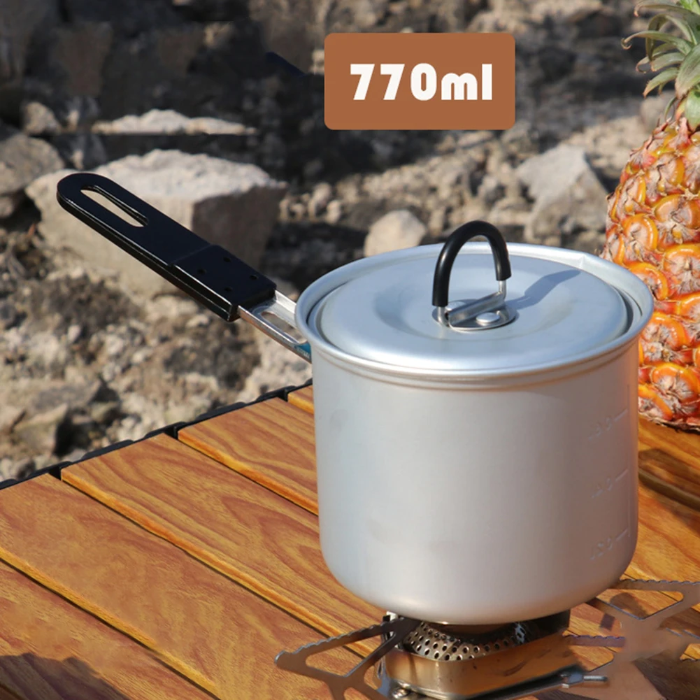 Outdoor Camping Solo - قدر حليب صغير جديد للاستخدام الخارجي،