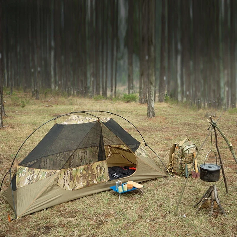 Outdoor Camping Solo - خيمة تكتيكية لشخص واحد - مقاومة