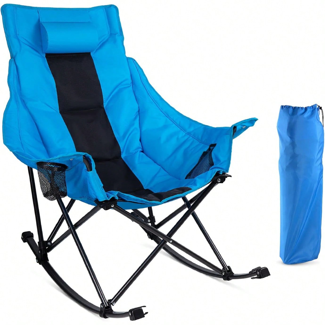 Outdoor Camping Rocking Chair - كرسي تخييم قابل للطي للاستخدام الخارجي