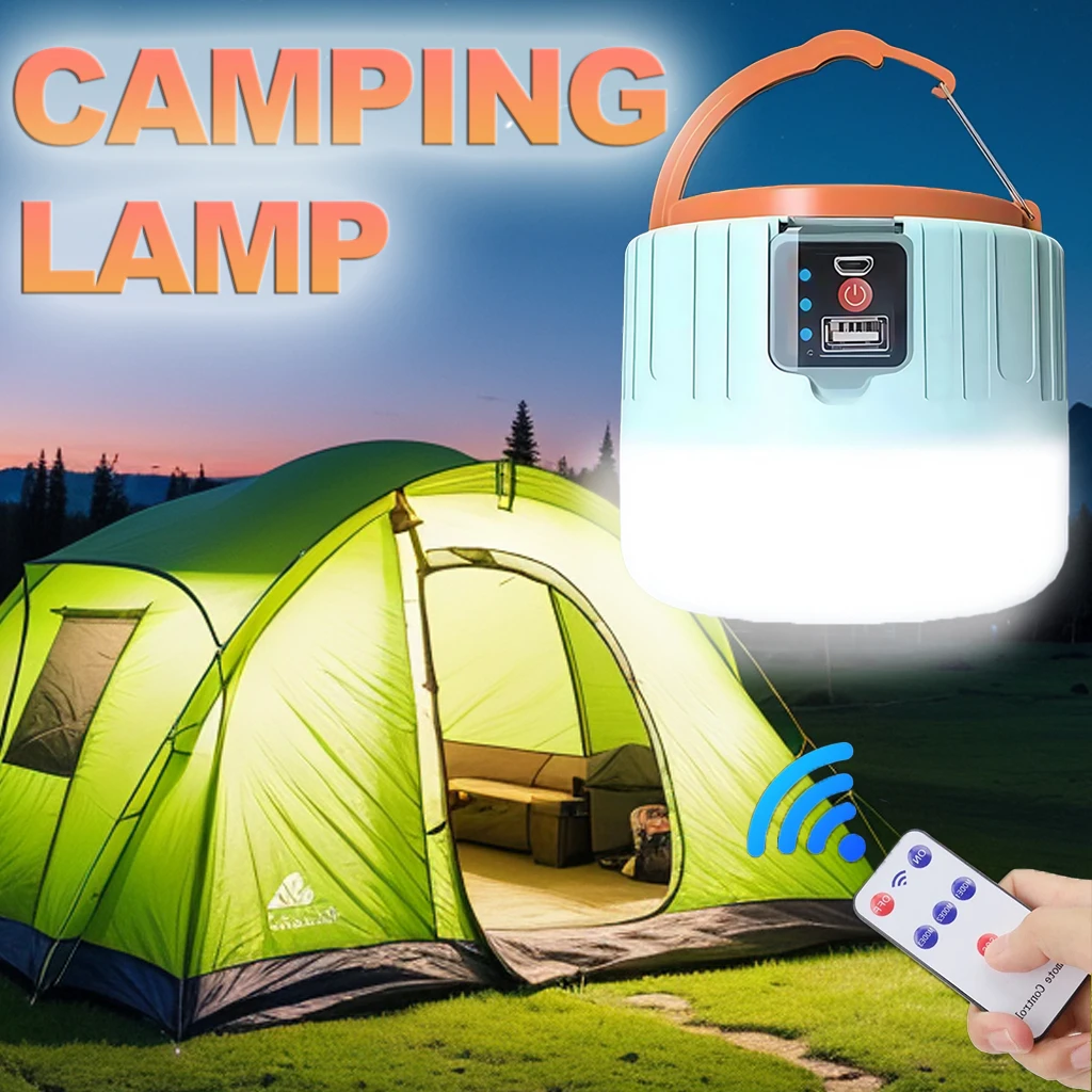 Outdoor Camping Lamp - فانوس التخييم بالطاقة الشمسية القابل لإعادة