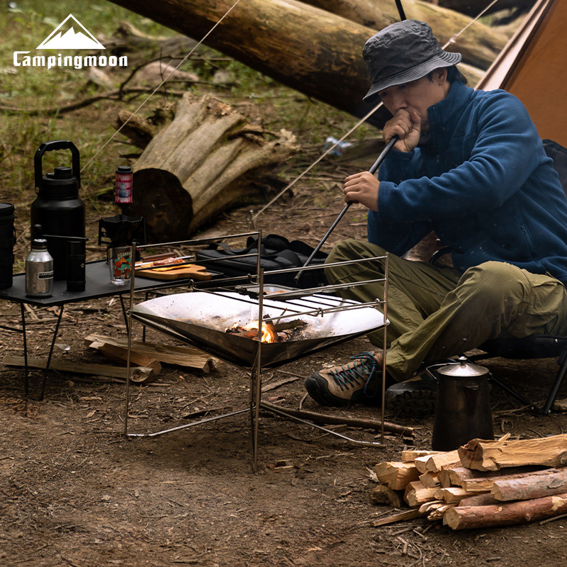 Outdoor Camping Solo - CAMPINGMOON SOLO-A3 طاولة حريق محمولة من