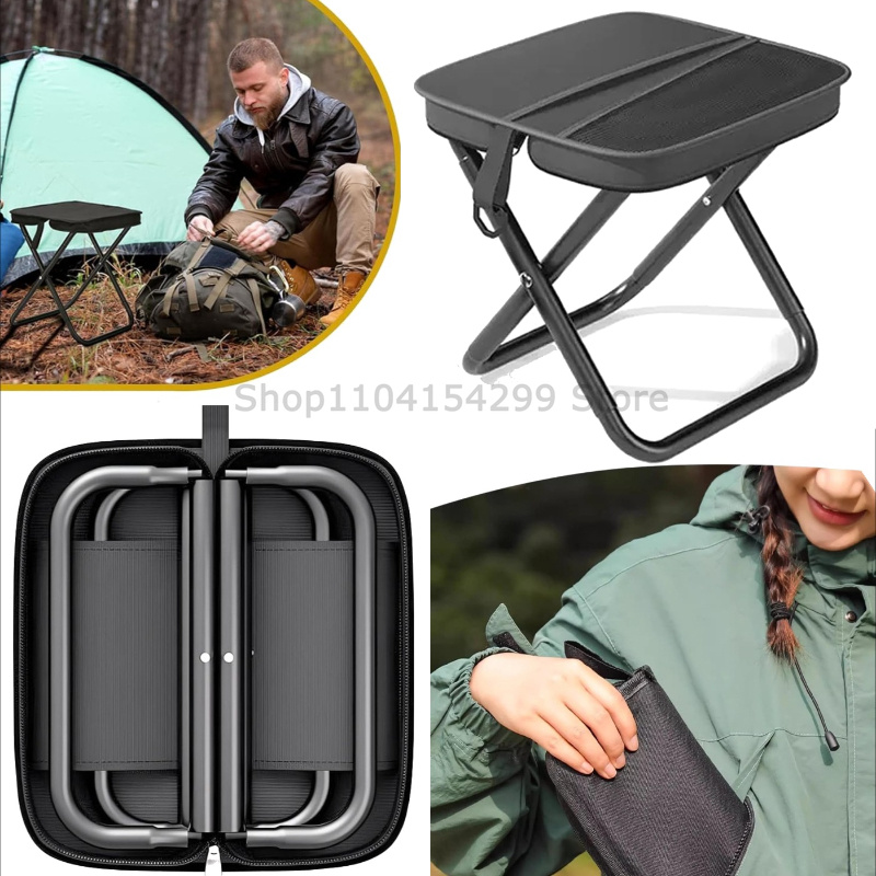 Outdoor Camping Activities For Adults - مقعد محمول قابل للطي للبالغين، مقعد