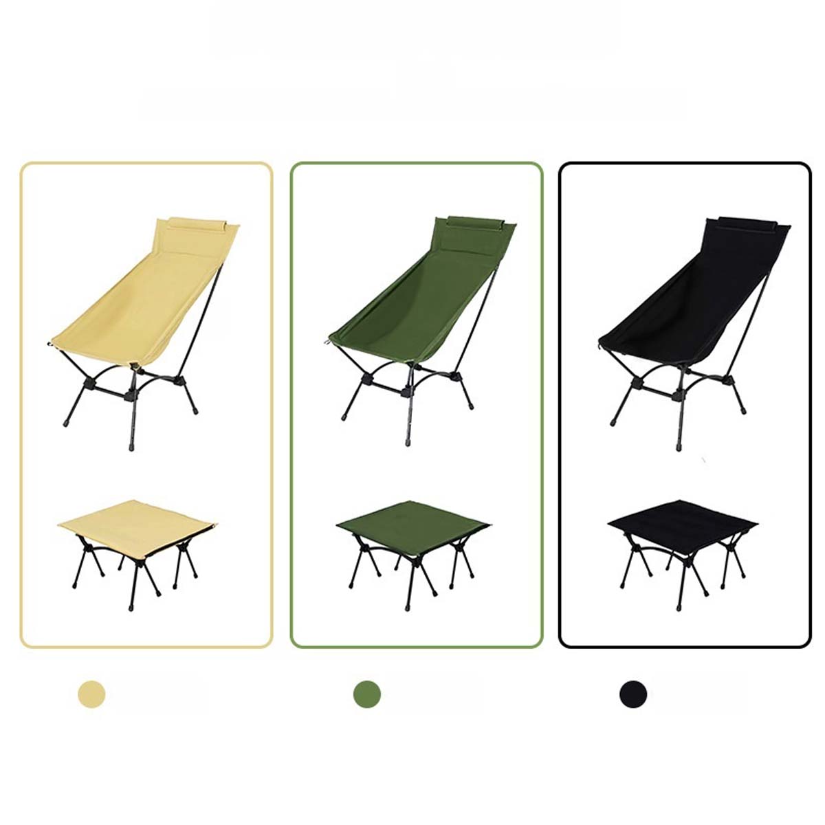 Outdoor Camping Rocking Chair - متعددة الوظائف التخييم كرسي القمر في