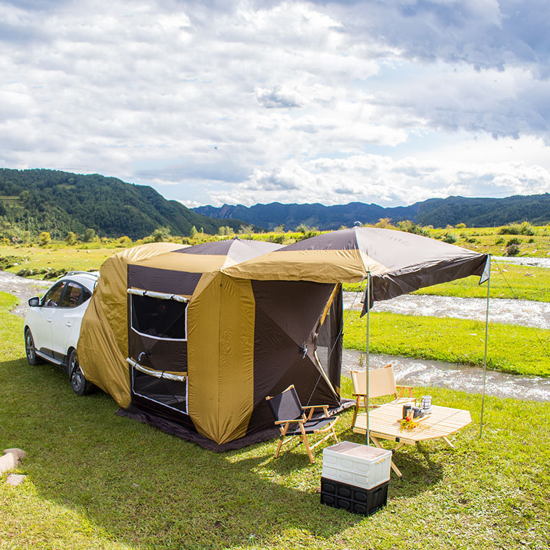 Outdoor Camping Car Tail Tent - خيمة للتخييم في الهواء الطلق، خيمة