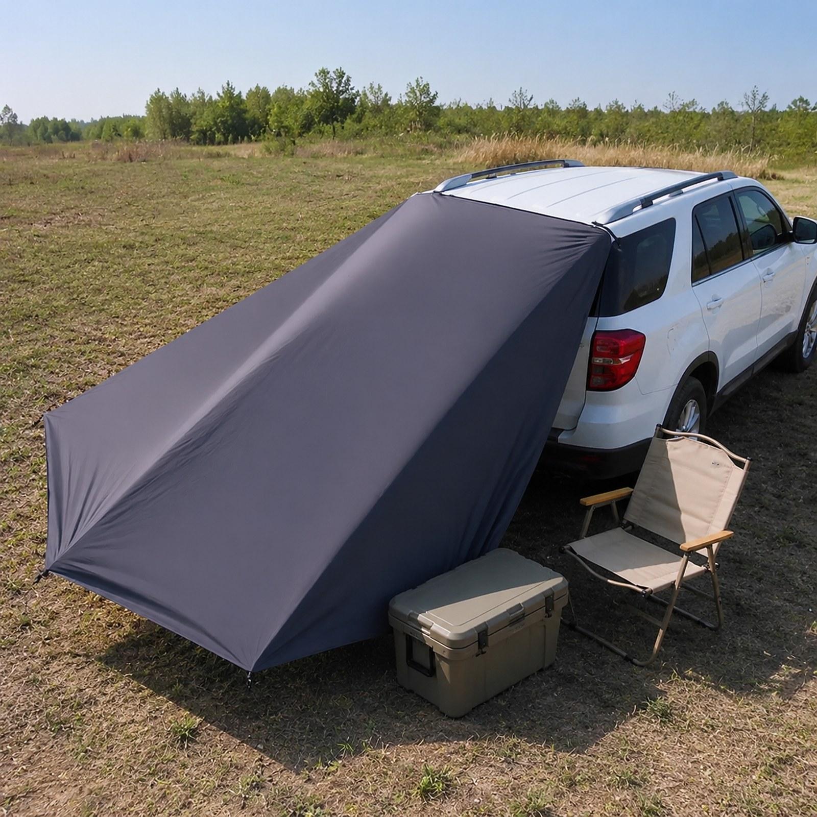 Outdoor Camping Van Tent - خيمة جانبية للسيارة مقاومة للماء، مظلة