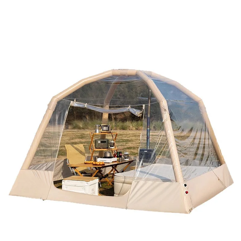 Outdoor Yurt Camping - خيمة شفافة للاستخدام الخارجي بتصميم السماء