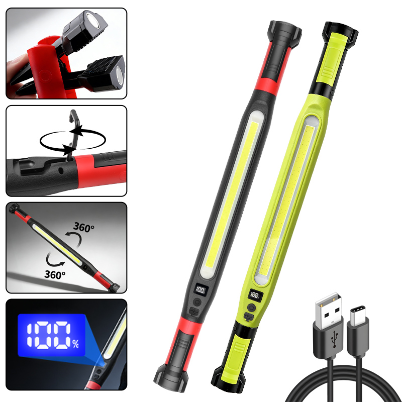 Outdoor Camping Lamp - مصباح عمل COB من النوع C