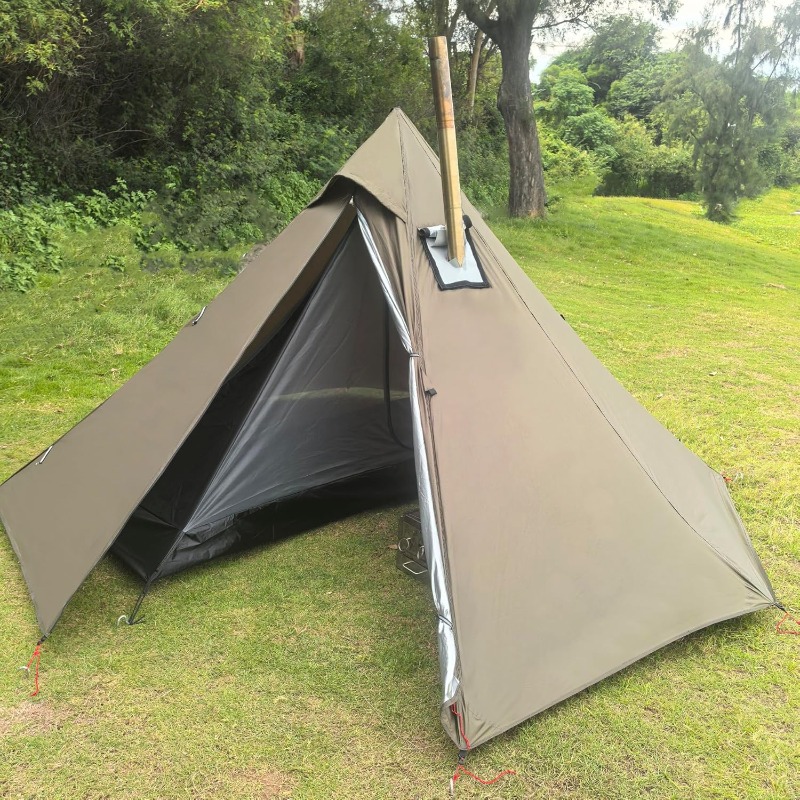 Outdoor Camping Solo - خيمة تخييم هرمية خفيفة الوزن للغاية
