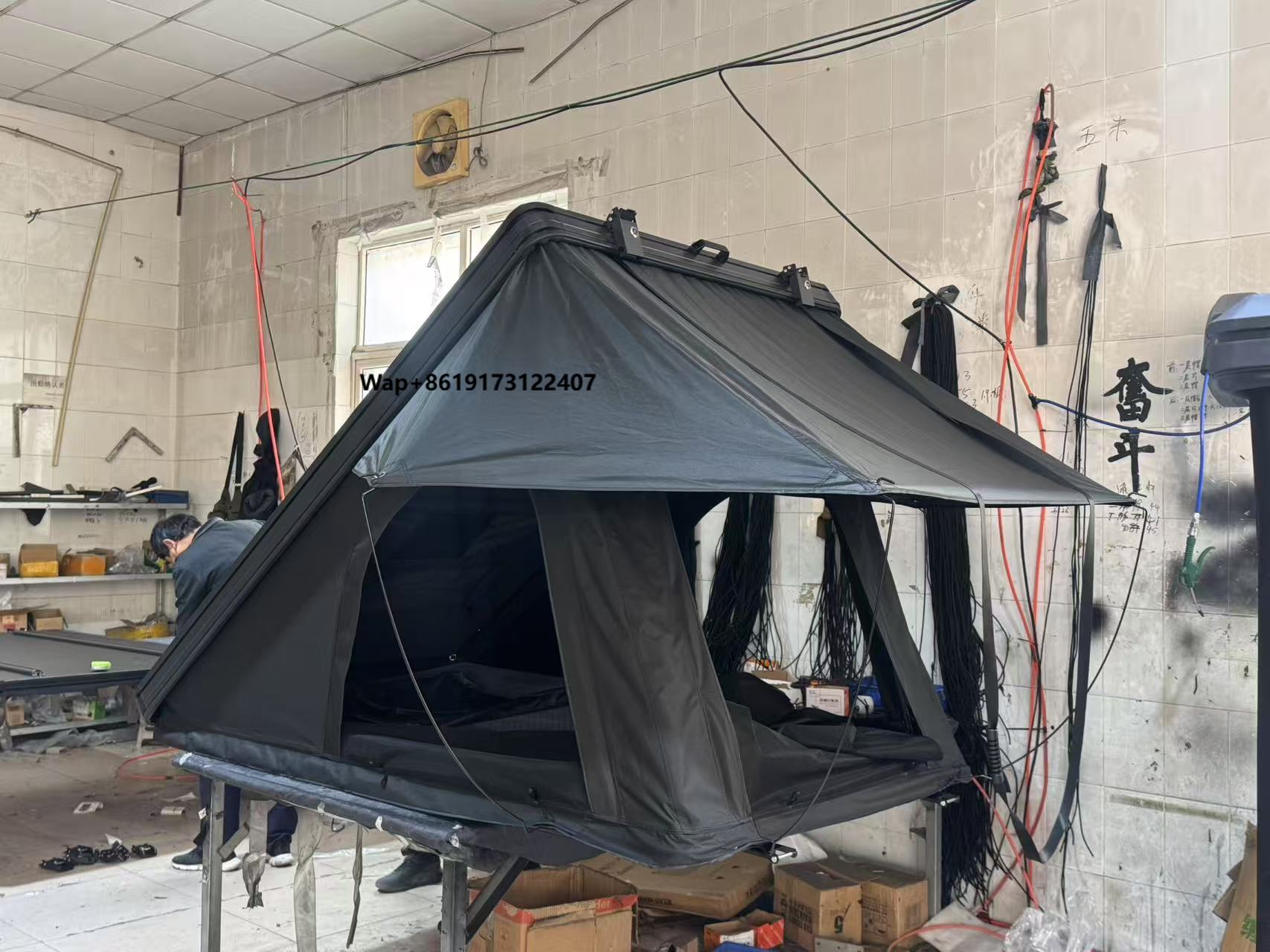 Outdoor Camping Van Tent - خيمة سقف السيارة المخصصة للتخييم الخارجي
