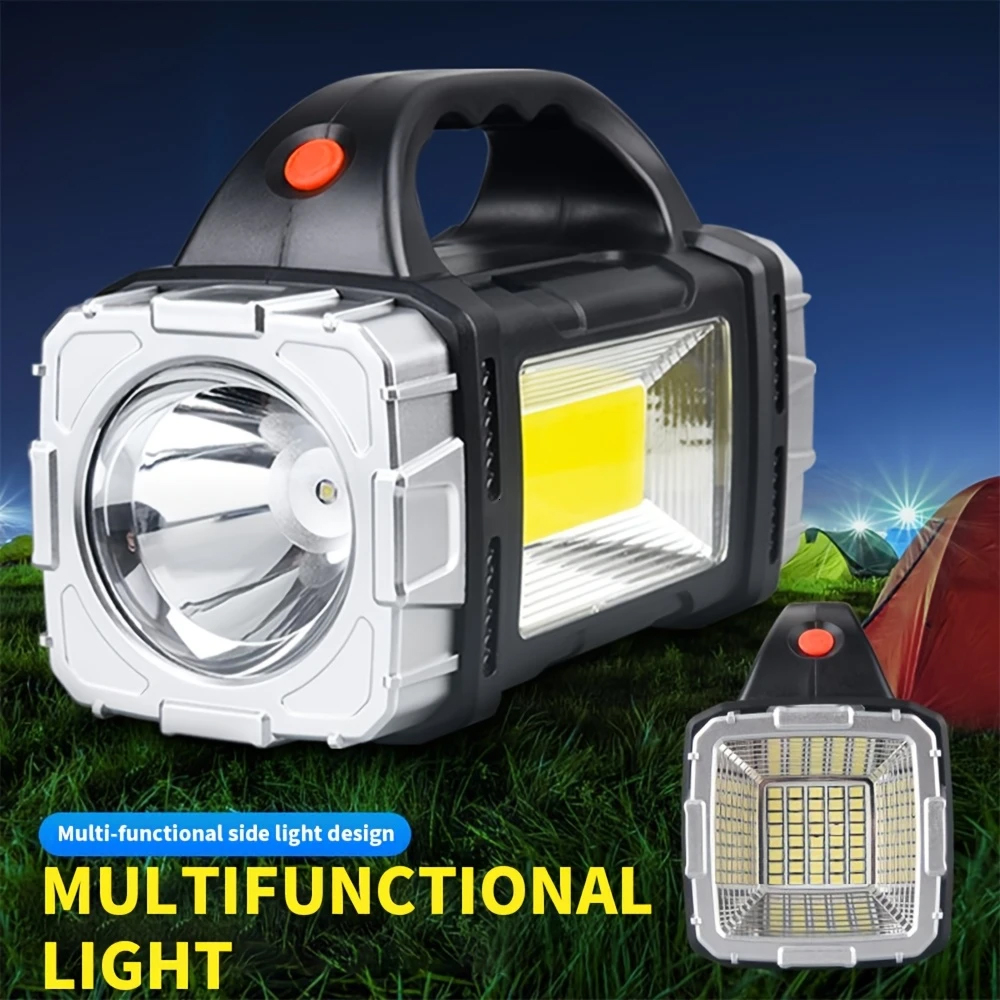 Outdoor Camping Lamp - المحمولة قوية USB مصباح يدوي قابل