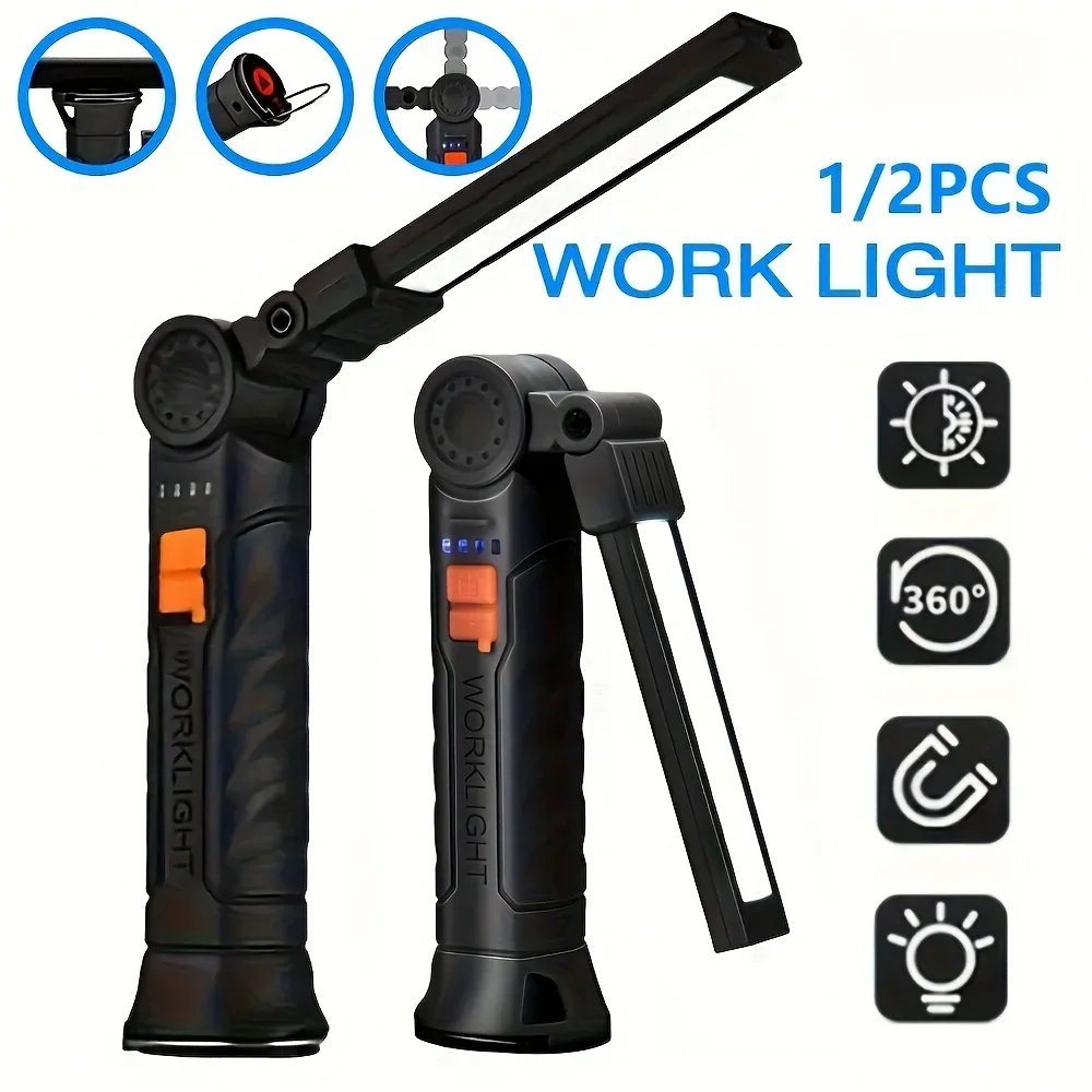 Outdoor Camping Lamp - مصباح يدوي COB LED محمول قابل