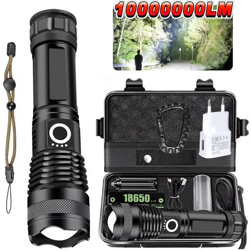 Outdoor Camping Lamp - مصباح يدوي LED عالي الطاقة قابل
