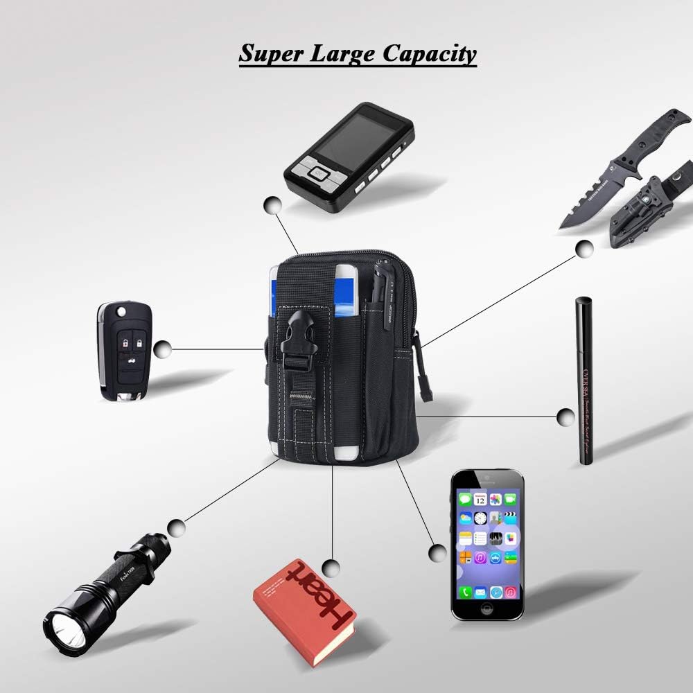 حقيبة خصر تكتيكية عسكرية من نو - مراجعة Outdoor Camping Accessories وسعره