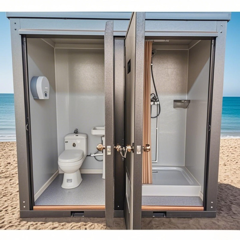وحدة حمام متنقلة ودش متحرك للم - مراجعة Outdoor Camping Toilet وسعره