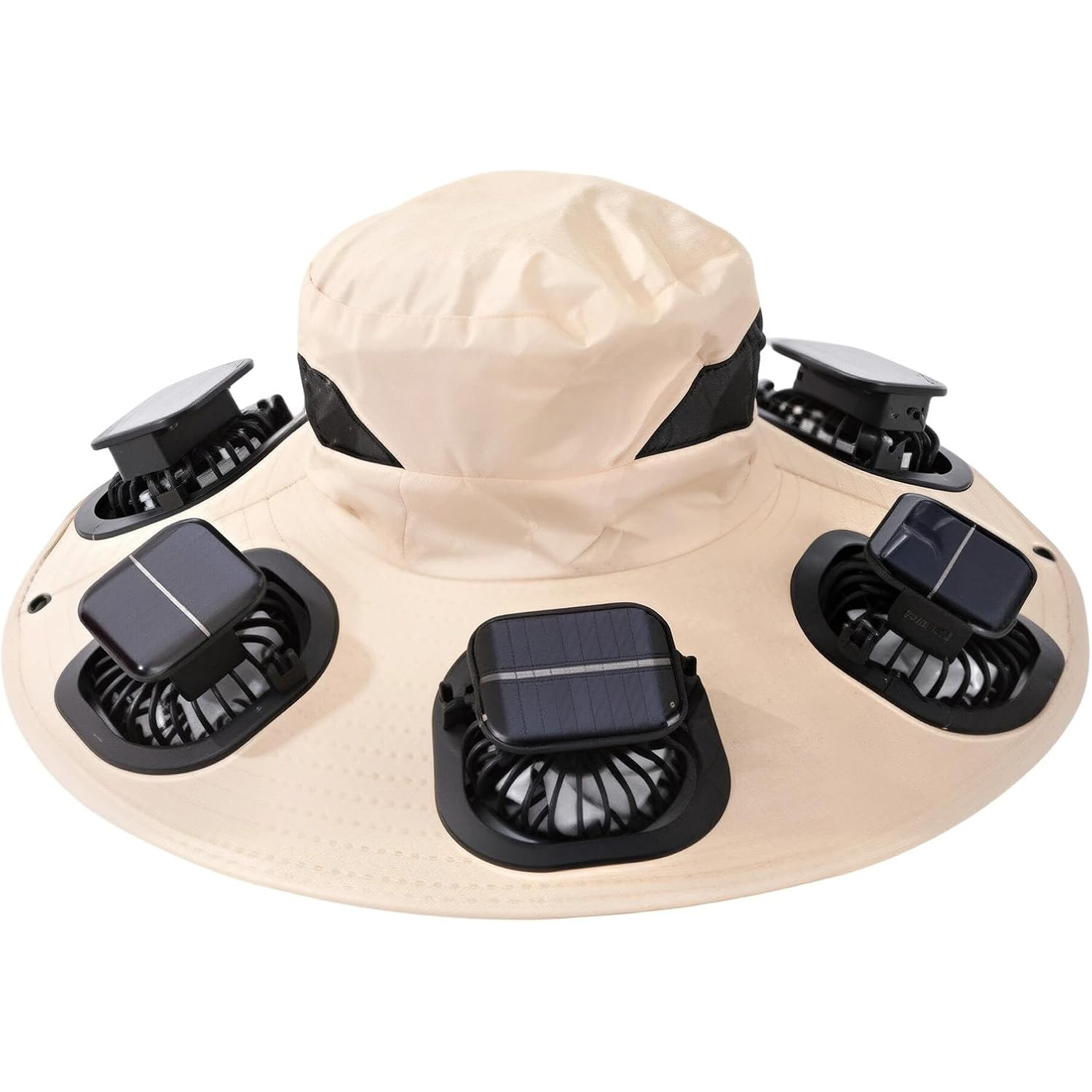 قبعة شمسية بـ 6 مراوح للرجال ل - مراجعة Outdoor Camping Fan وسعره