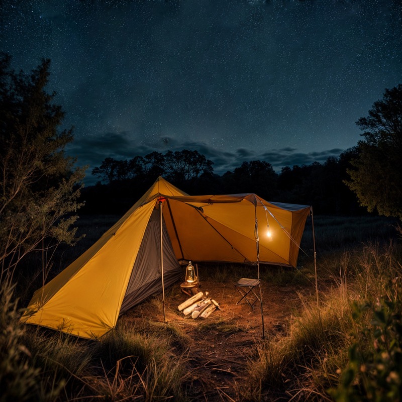 خيمة تخييم هرمية خفيفة الوزن ل - مراجعة Outdoor Camping Solo وسعره