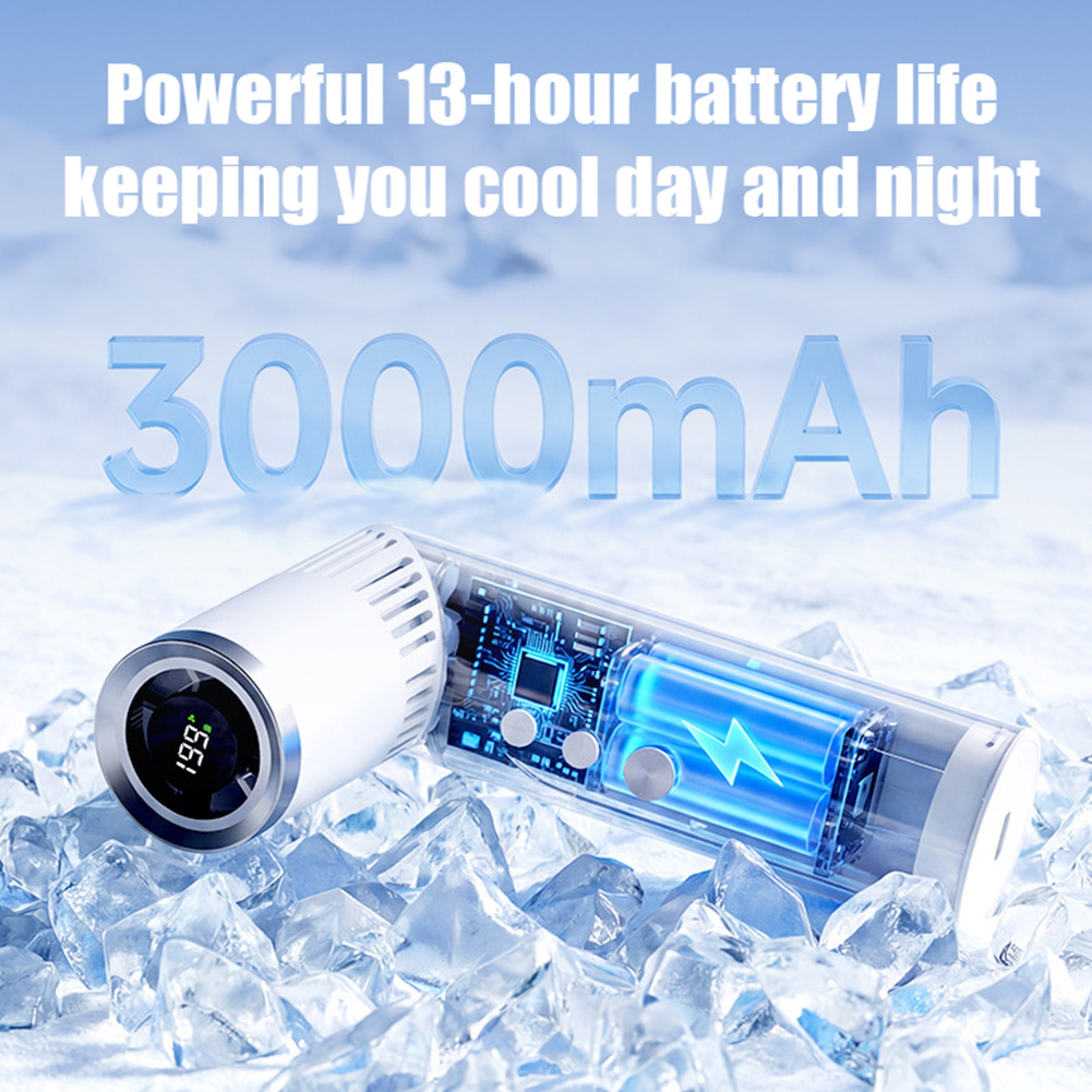 مروحة يدوية صغيرة بسرعة 20000  - مراجعة Outdoor Camping Fan وسعره
