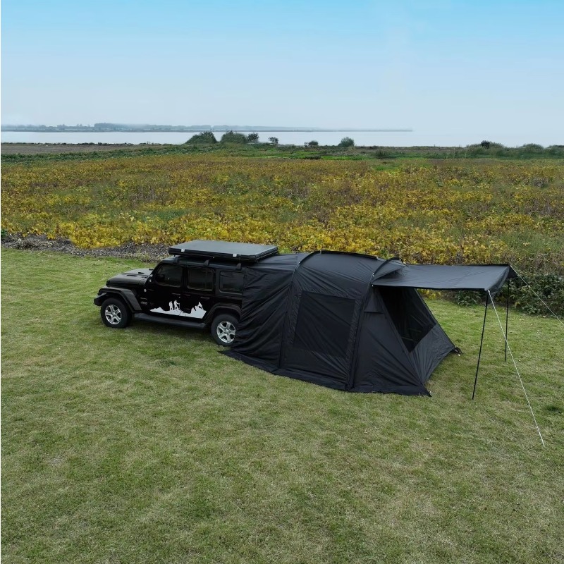 خيمة سيارة خلفية من YTYIN للرح - مراجعة Outdoor Camping Car Tail Tent وسعره