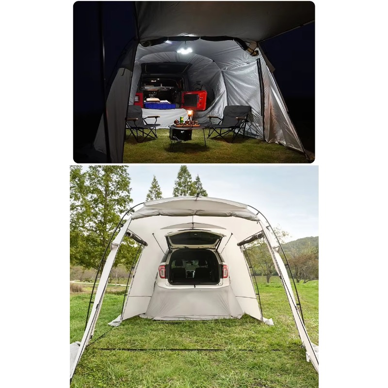 خيمة سيارة خلفية من YTYIN للرح - مراجعة Outdoor Camping Car Tail Tent وسعره