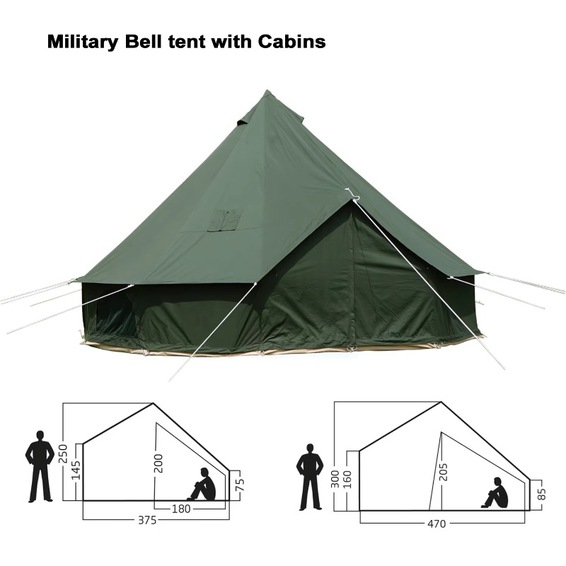 خيمة GSD الخارجية على شكل جرس  - مراجعة Outdoor Yurt Camping وسعره