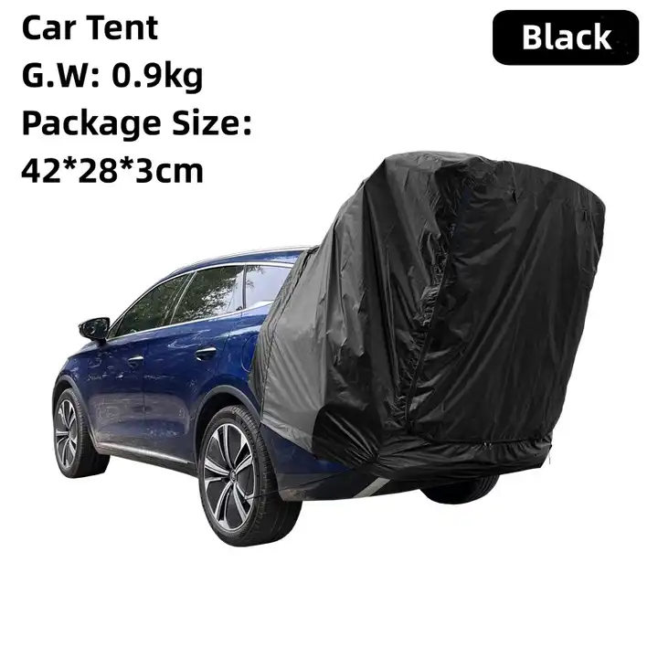 خيمة خارجية مقاومة للمطر لسقف  - مراجعة Outdoor Camping Car Tail Tent وسعره