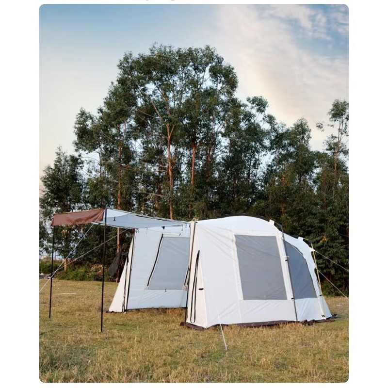 خيمة خلفية للسيارة مخصصة من مص - مراجعة Outdoor Camping Car Tail Tent وسعره