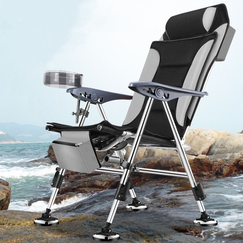 كرسي صيد قابل للطي وقابل للحمل - مراجعة Quality Outdoor Camping Chairs وسعره