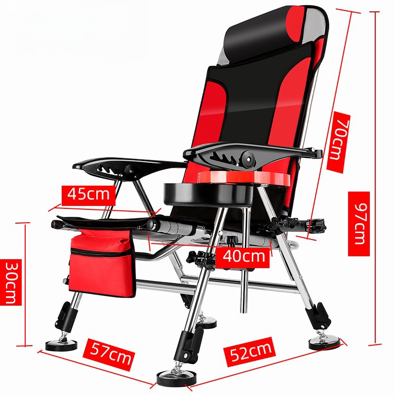 كرسي صيد قابل للطي وقابل للحمل - مراجعة Quality Outdoor Camping Chairs وسعره