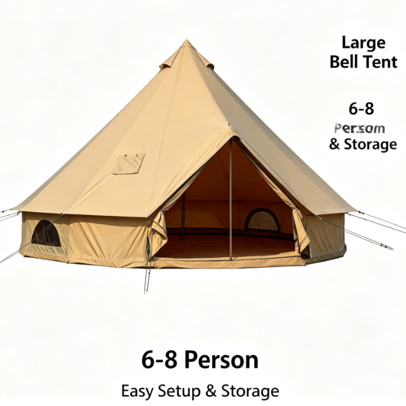 خيمة هرمية من قماش أكسفورد مقا - مراجعة Outdoor Yurt Camping وسعره