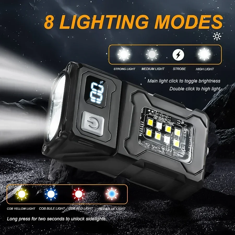 مصباح جيب LED صغير قابل لإعادة - مراجعة Outdoor Camping Accessories وسعره