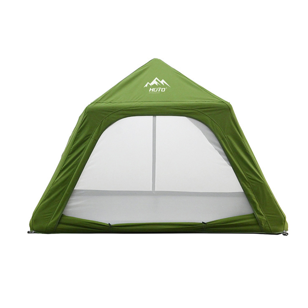 نفخ على السطح خيمة مثلث RTT مق - مراجعة Outdoor Camping Van Tent وسعره