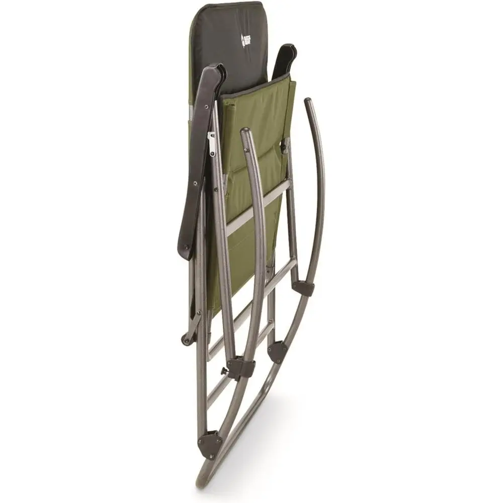 كرسي تخييم هزاز محمول كبير الح - مراجعة Outdoor Camping Rocking Chair وسعره
