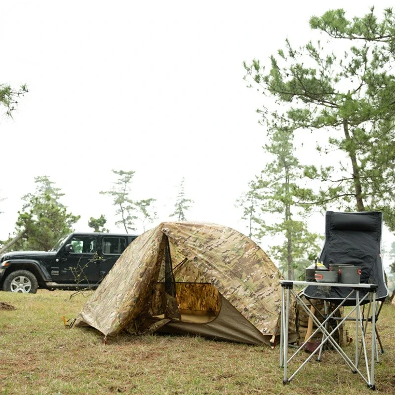 خيمة تكتيكية لشخص واحد - مقاوم - مراجعة Outdoor Camping Solo وسعره