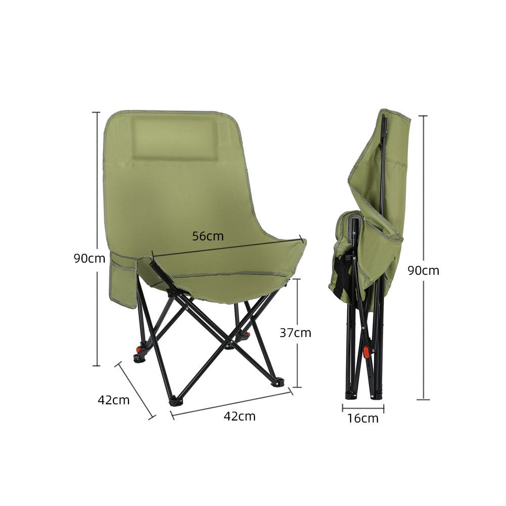 كرسي محمول قابل للطي عالي الجو - مراجعة Quality Outdoor Camping Chairs وسعره