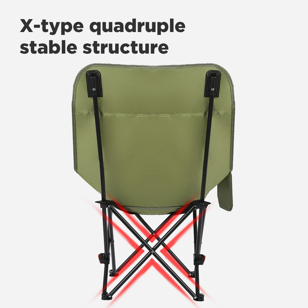 كرسي محمول قابل للطي عالي الجو - مراجعة Quality Outdoor Camping Chairs وسعره