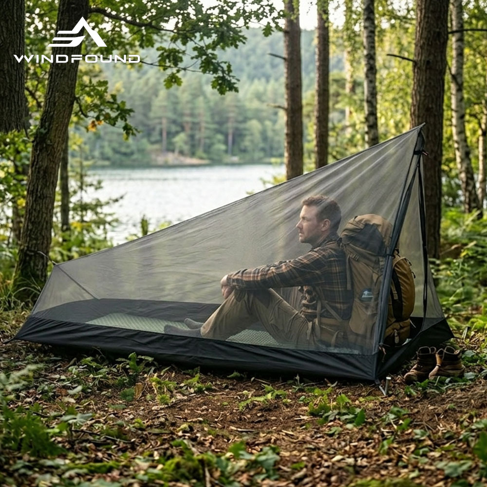 خيمة داخلية شبكية خفيفة الوزن  - مراجعة Outdoor Camping Solo وسعره