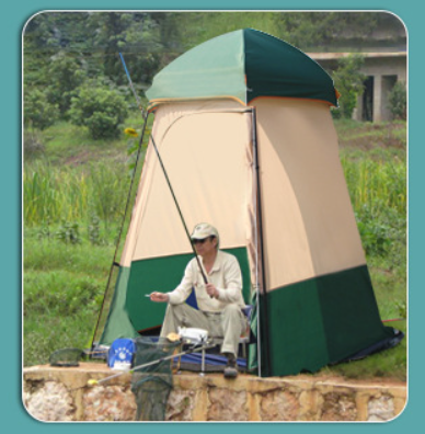 خيمة استحمام كبيرة الحجم للتخي - مراجعة Outdoor Camping Toilet وسعره
