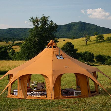 خيمة يورت فاخرة رخيصة عالية ال - مراجعة Outdoor Yurt Camping وسعره