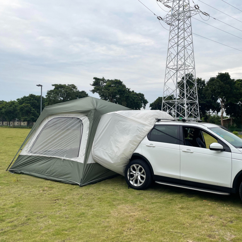 خيمة خلفية قابلة للطي للسيارة  - مراجعة Outdoor Camping Car Tail Tent وسعره
