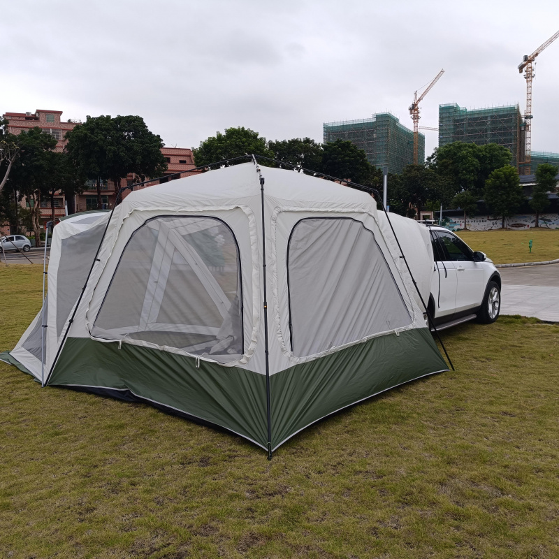 خيمة خلفية قابلة للطي للسيارة  - مراجعة Outdoor Camping Car Tail Tent وسعره