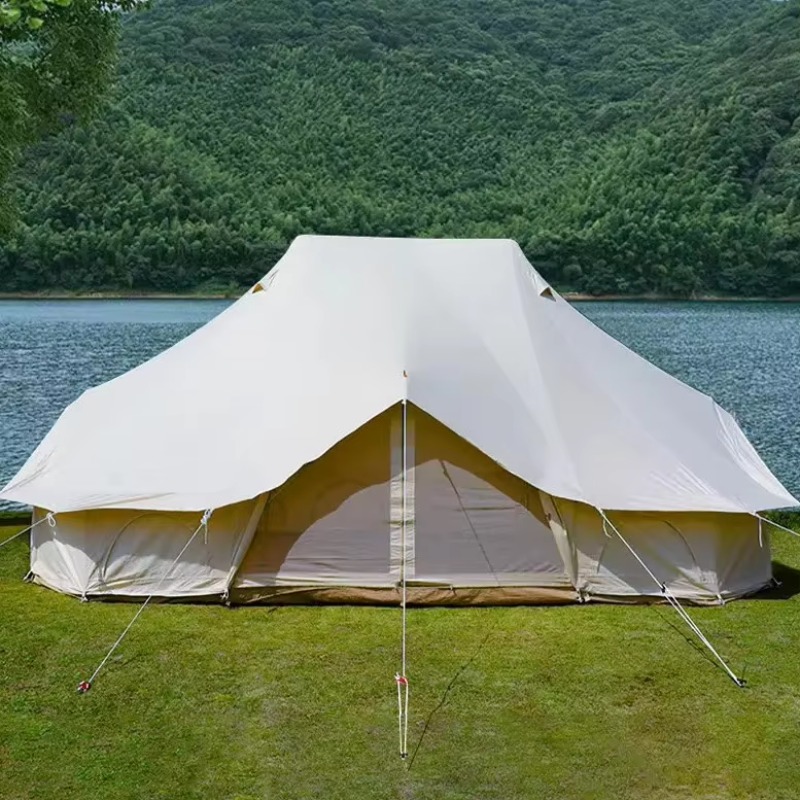 خيمة كبيرة من القماش القطني لل - مراجعة Outdoor Yurt Camping وسعره