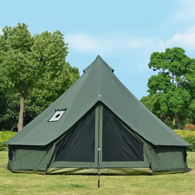 خيمة يورت كبيرة للتخييم الخارج - مراجعة Outdoor Yurt Camping وسعره