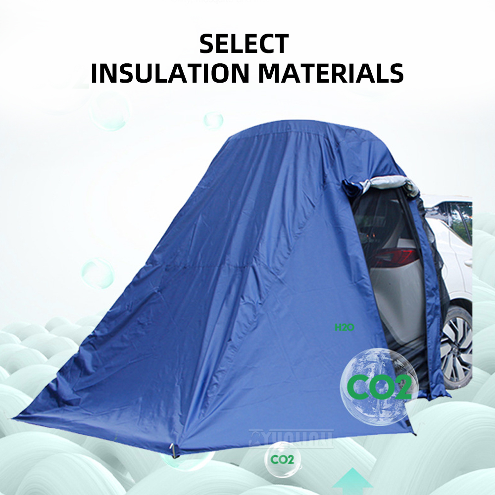خيمة مقطورة سيارة Carport SUV  - مراجعة Outdoor Camping Car Tail Tent وسعره