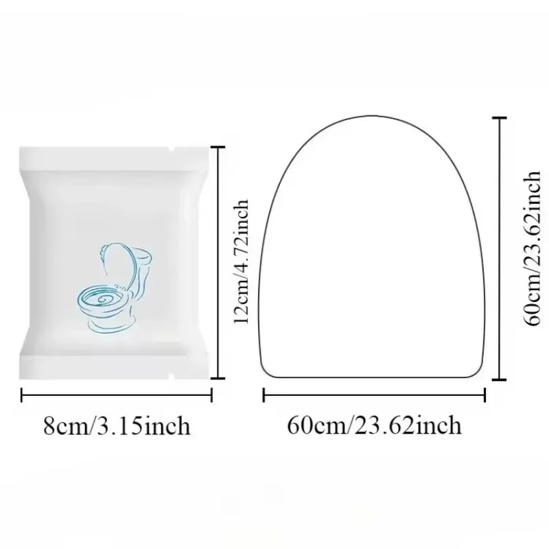 50/20/10 قطعة المحمولة غطاء مق - مراجعة Outdoor Camping Toilet وسعره