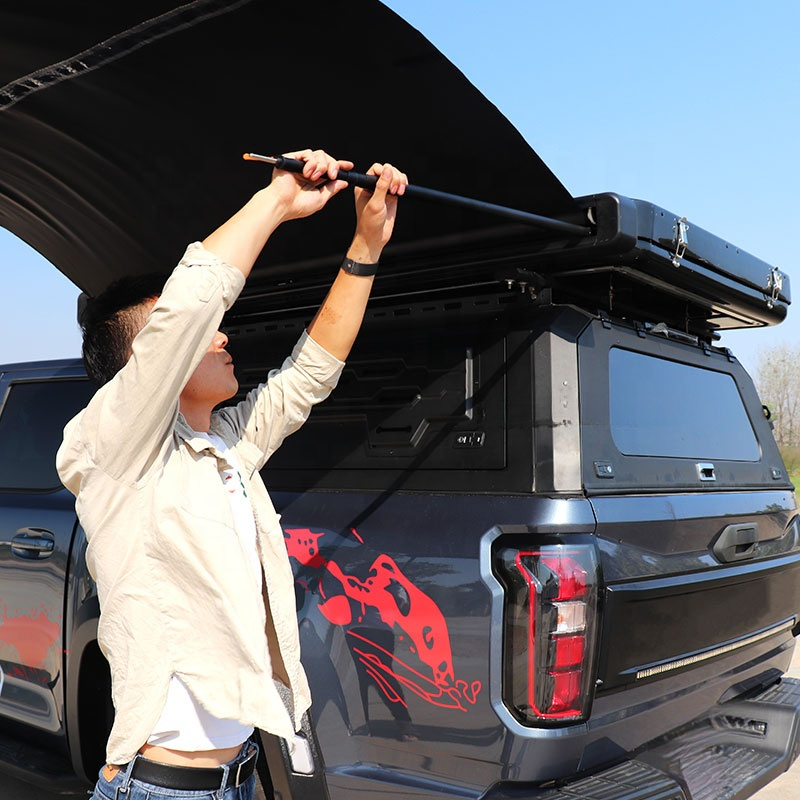 مظلة كهربائية قابلة للطي والسح - مراجعة Outdoor Camping Van Tent وسعره