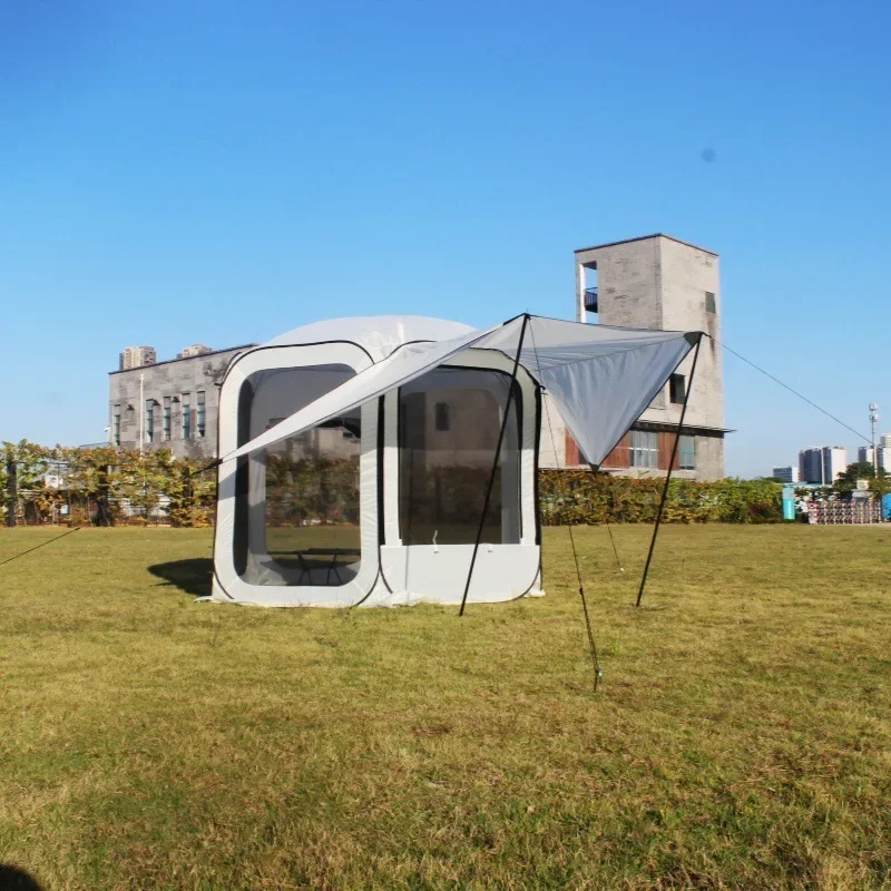 خيمة تخييم خارجية قابلة للطي ب - مراجعة Outdoor Camping Car Tail Tent وسعره