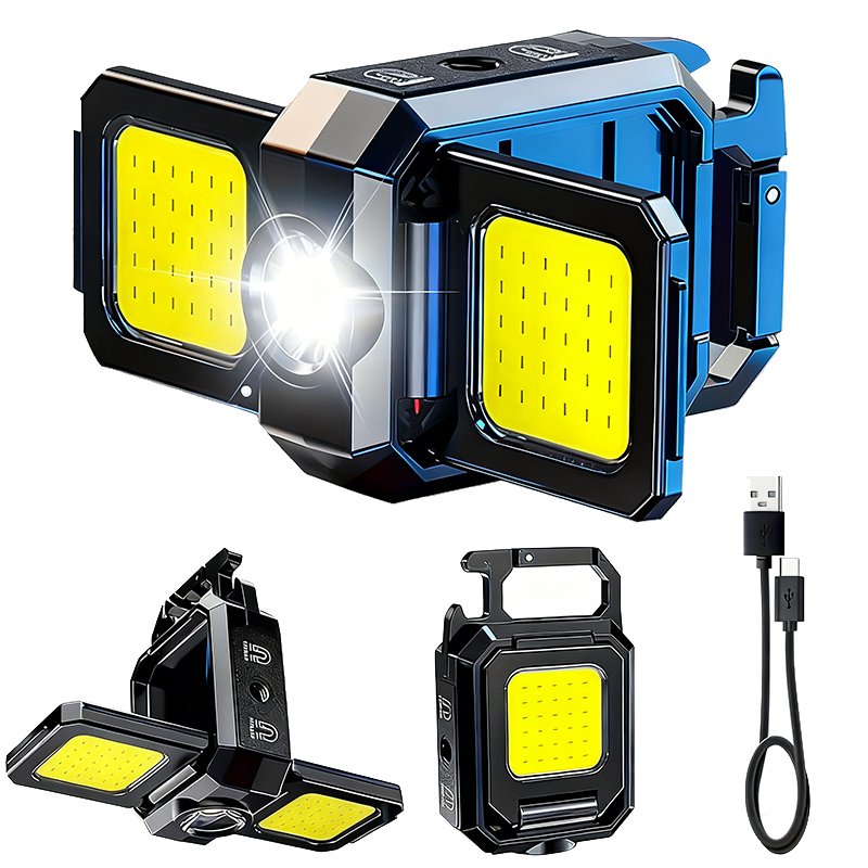 مصباح يدوي صغير سلسلة المفاتيح - مراجعة Outdoor Camping Lamp وسعره