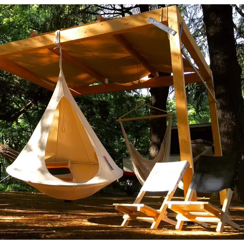 خيمة شجرية عالية الجودة للتخيي - مراجعة Quality Outdoor Camping Chairs وسعره